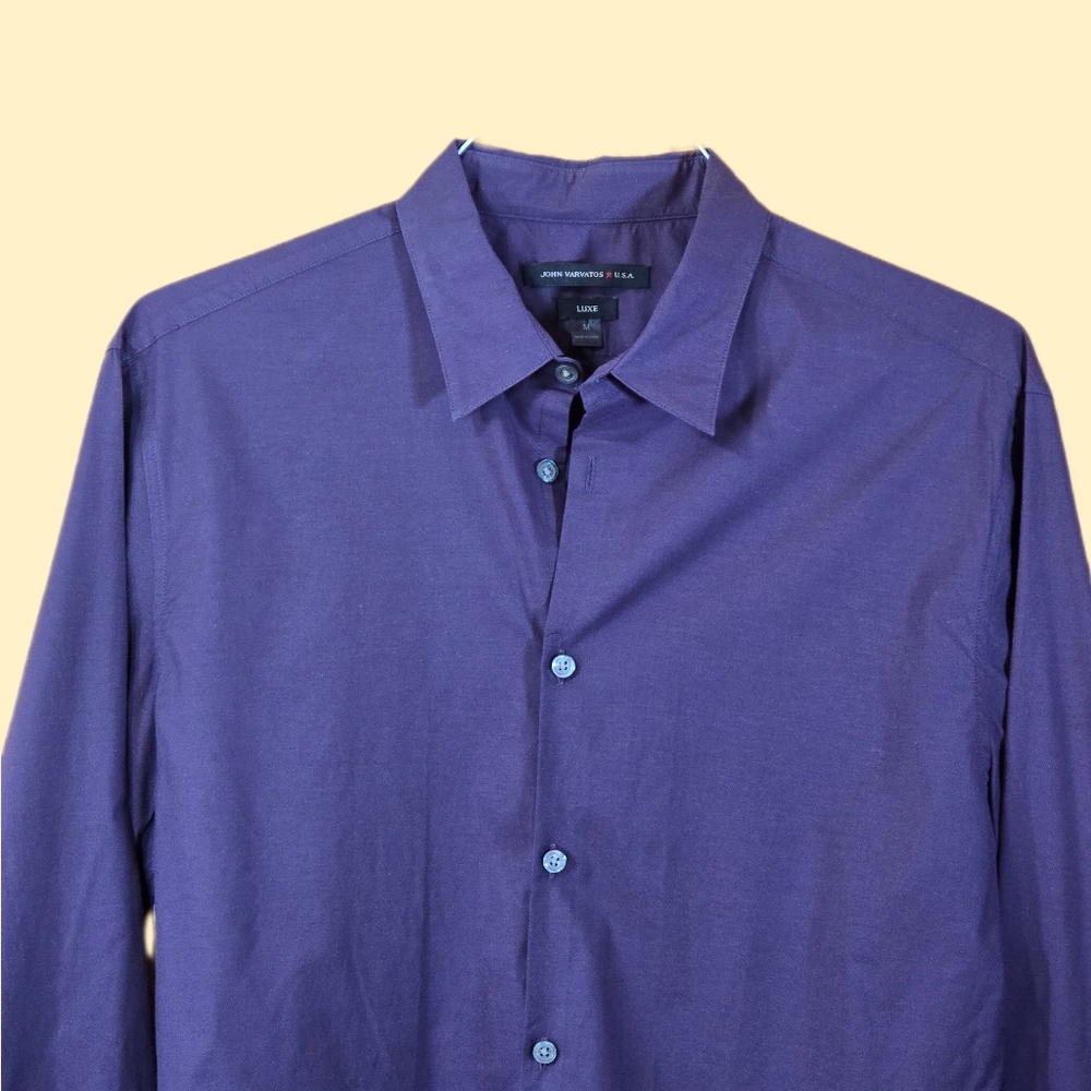 John Varvatos 💢 Luxe Button Shirt - Picture 3 of 14